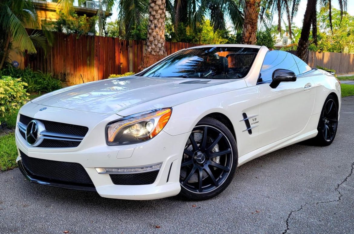 2013 Mercedes-Benz SL63 AMG.