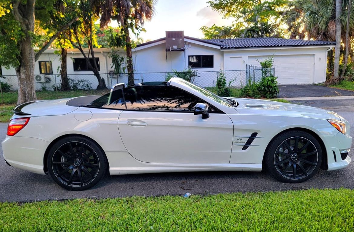 2013 Mercedes-Benz SL63 AMG.