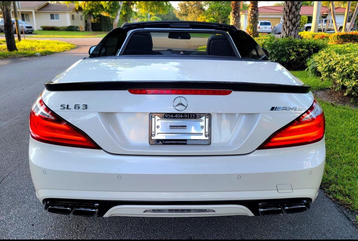 2013 Mercedes-Benz SL63 AMG.