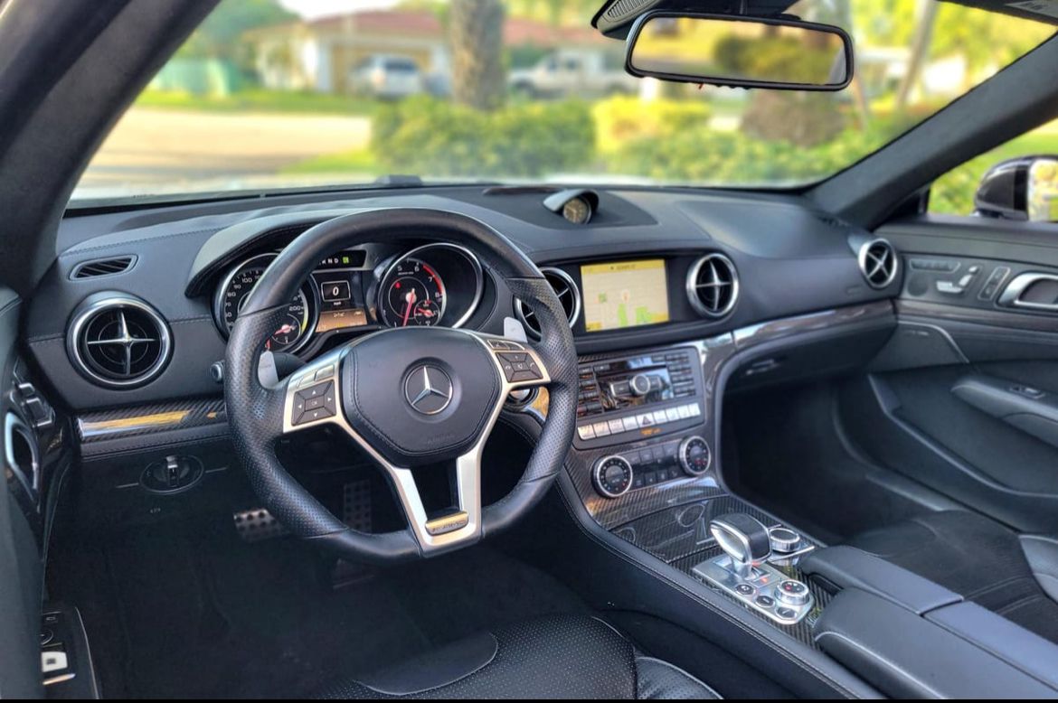 2013 Mercedes-Benz SL63 AMG.